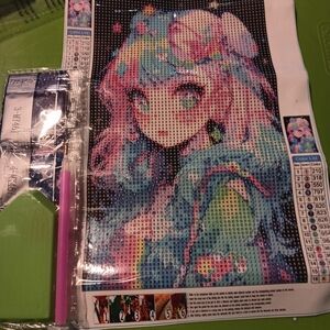 Colorful Diamond Painting Kit 20x30